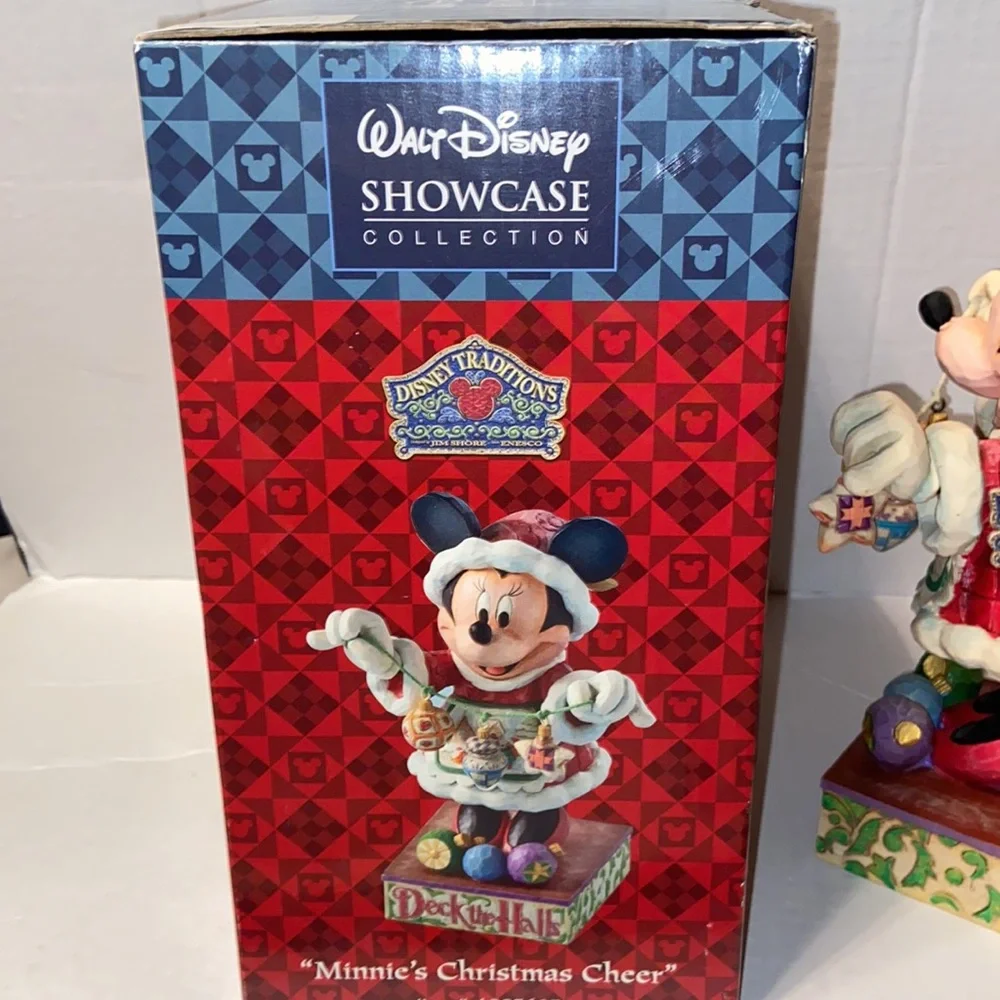 Minnie's Christmas Cheer Disney Traditions 8 inch figure New in Box